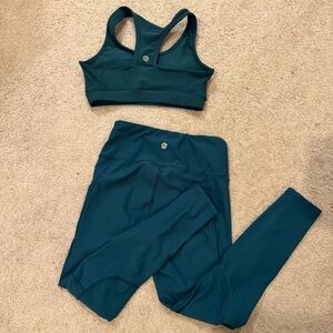 Teal Women's Activewear Set - Small